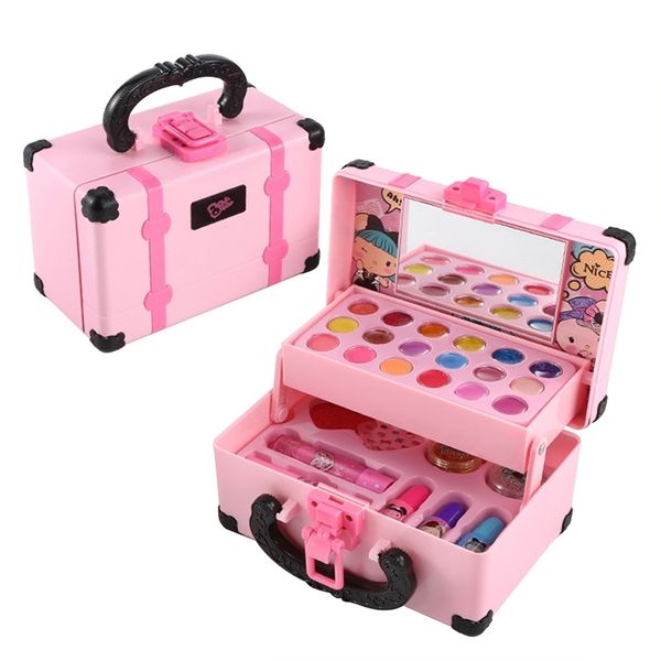 Kit de maquiagem infantil para meninas Washable Safe Cosmetics Toys Set Infria