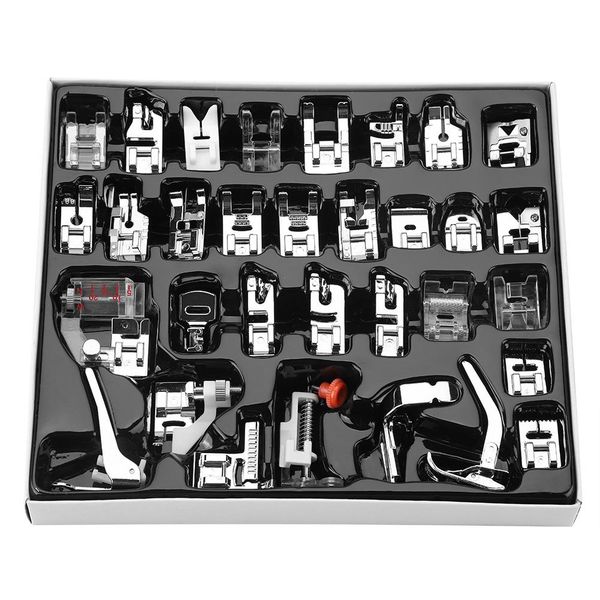 

32pcs stitching walking foot presser feet kit household sewing machine accessory