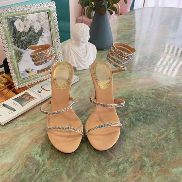 

slides flip womens flops sandals ss crystal serpentine dress shoes strass cleo party high heel rc sandal lart, Black