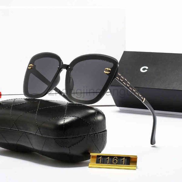 

designer channel sunglass luxurious fashion eyewear woman mens lovers new leisure versatile uv polarized vintage baseball sport summer sungl, White;black