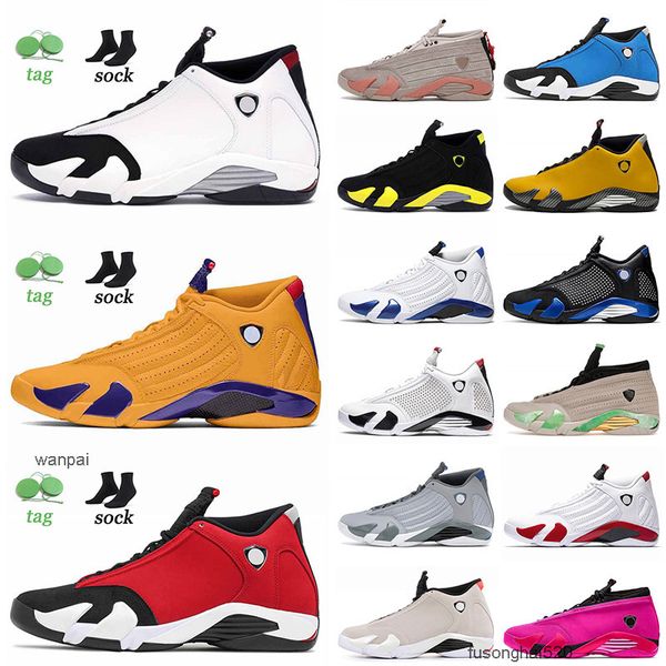 

jumpman 14 14s xiv basketball shoes black toe university gold gym red thunder mens women hyper royal sneakers trainers size 13