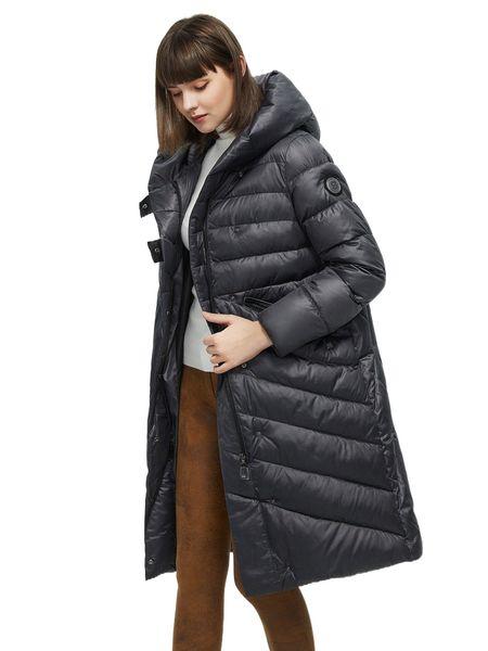

o-ring taped zip pocket puffer winter coat q2yr#, Black