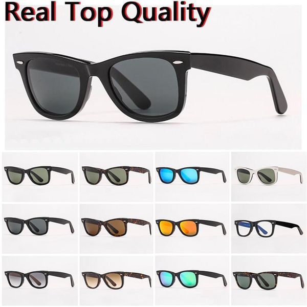 

women mens sunglasses fashion sun glasses real uv protection glass lenses with leather case and all retailing package266j, White;black