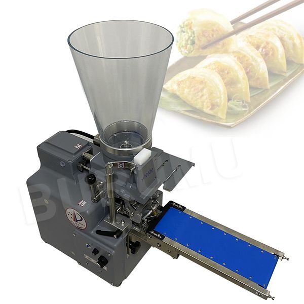 

automatic commercial dumpling forming gyoza momos making machine