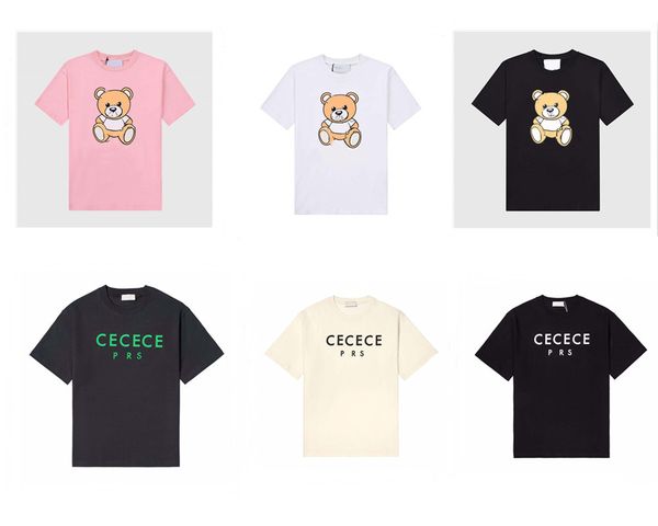 

men's summer italian designer women's t-shirt short sleeve shirt cotton women's sweater crew neck pullover wholesale more new, White