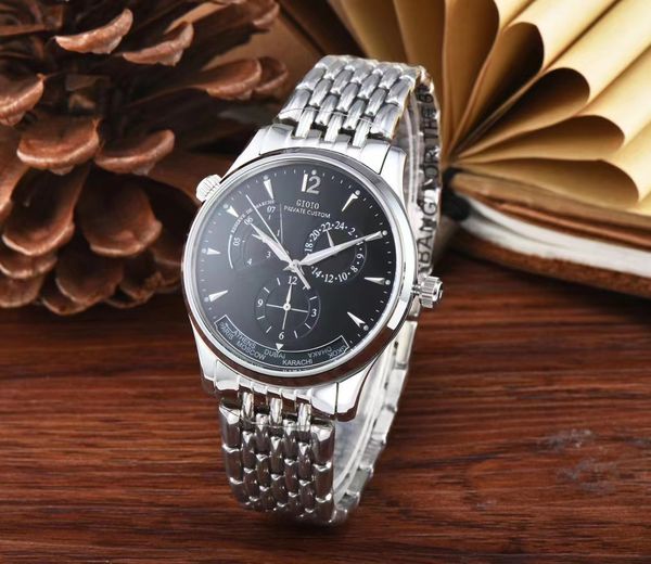 

mens automatic watch mechanical black blue rose gold blue mirror, Slivery;brown