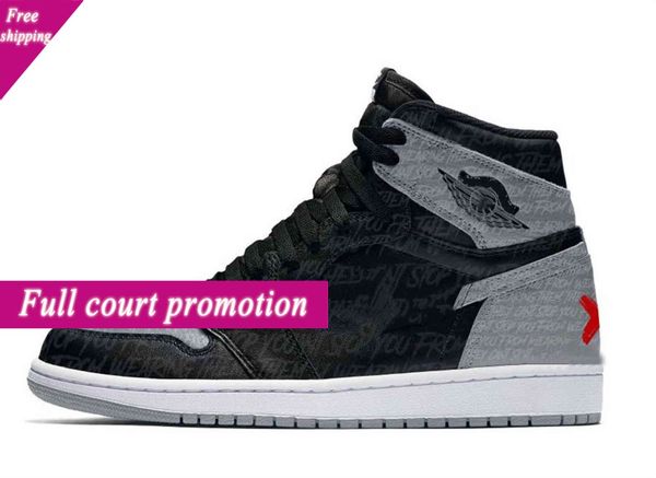 

1 high og rebellionaires basketball shoes mens blacks white particle grey sneakers 1s black grey treason x forbidden sports trainers