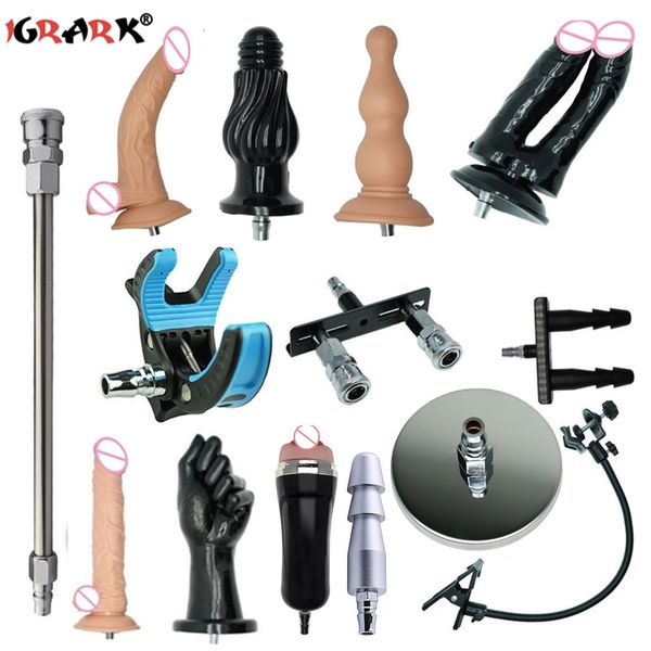 T01 T02 T06 A5 Seksi Makine Ekleri Erotik Aksesuarlar Vac-U-Lock Büyük dildos Varma Kupası Kadınlar için Çubuk Oyuncakları Genişletme