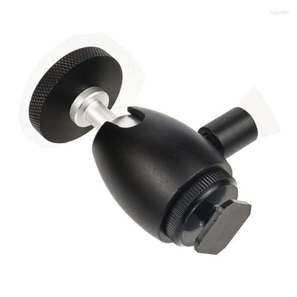 Штативы Feichao Camera 1/4 -дюймовая винтовая штативая Mini Ball Head с 1/4 дюймом адаптер обуви для монитора светодиодного света 2 кг нагрузки DSLR SLR Loga22