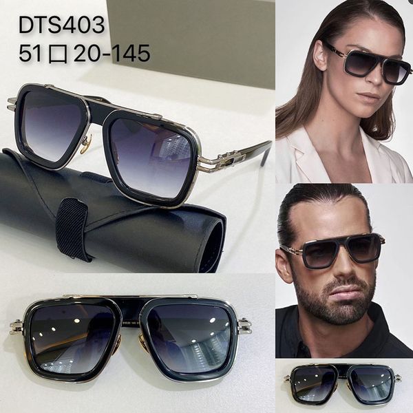 LXN EVO Designer Sunglasses DTS403 Роскошные высококачественные бренд дизайн бренда для женщин для женщин негабаритная квадратная квадрат.