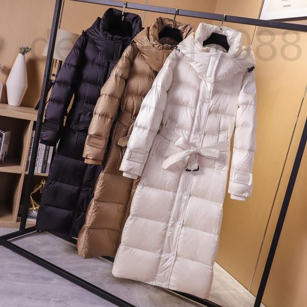 

women's down & parkas designer super long women's new down jacket tkq2, Black