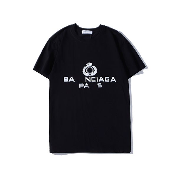 Camiseta de grife para verão, marca de luxo, camiseta masculina masculina e feminina, camiseta bordada com estampa de palavras, tamanho asiático S-6XL