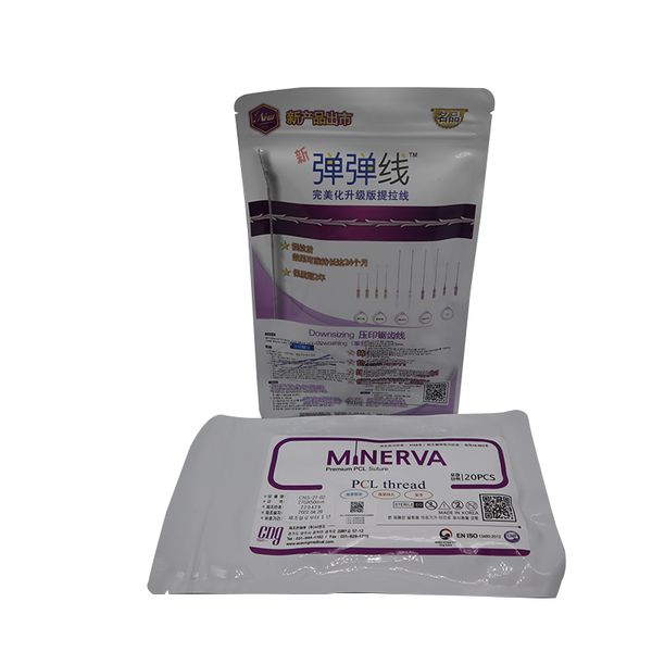 

beauty microneedle roller minerva thread pdo threads plla 29g 38mm pdo mono hilos 13mm