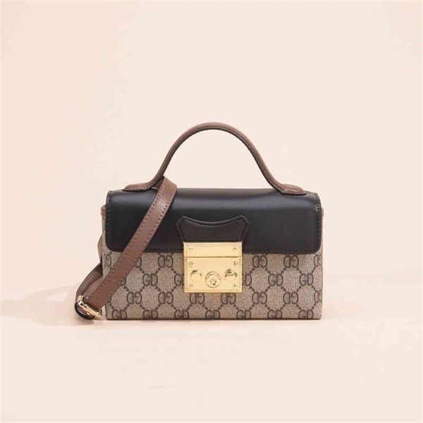 

handbag old flower trend single shoulder leather mini square 80% off outlet online