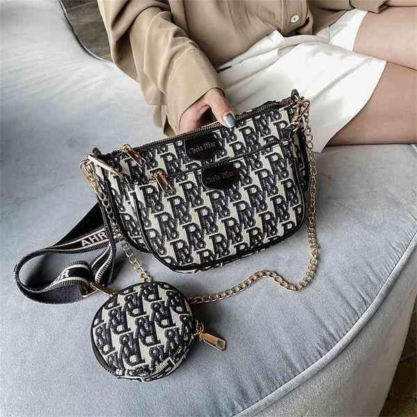 

women new single crossbar fashion versatile women's simple leisure fashion 80% off purse sales