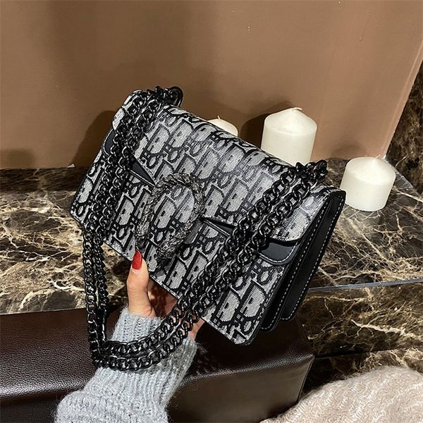 

62% off trendy bags 2022 new designer handbags simple matching chain single messenger