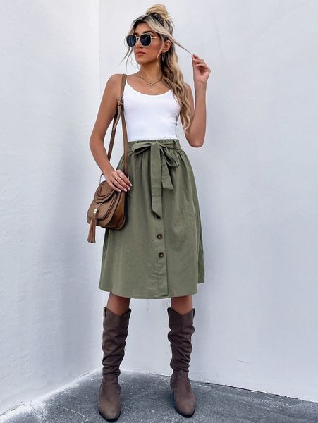 

two tone belted cami dress i5wn#, Black;gray