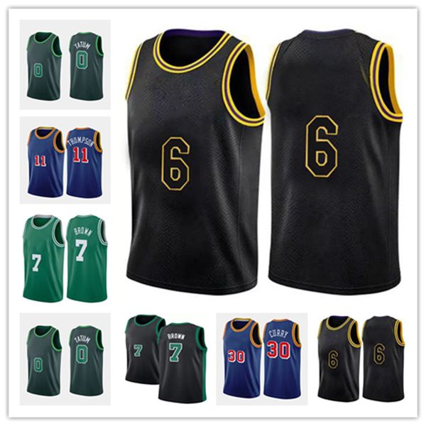 

retro basketball jersey iverson carter mcgrady derozan harden bzach lavine rose morant luka doncic tatum giannis booker stephen curry klay t, Black;red