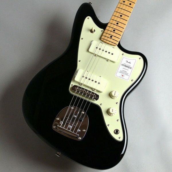 

made in japan hybrid ii jazzmaster/black electric guitar