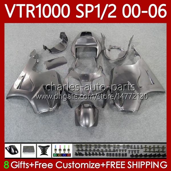 Bodys Kit für HONDA VTR1000 RTV1000 RC51 2000-2006 Karosserie 123Nr