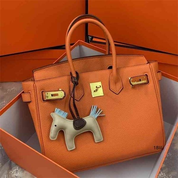 

birkins deigner new luxury herme leather women' bag fahion layer cow large litchi pattern 30cm bagmei have logo birkins pa9x 18lil