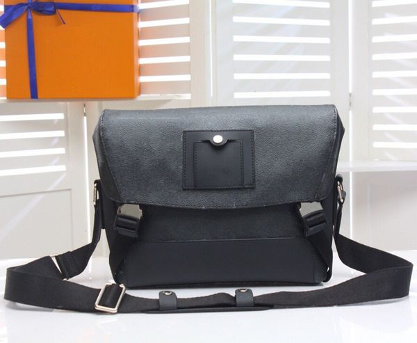 Voyager Men Messenger Bag de Bolsa de Bolsa de Bussão de Bolsa de Bolsa Crossbody Sacos de Trabalho Crossbody Designer Bolsa de luxo