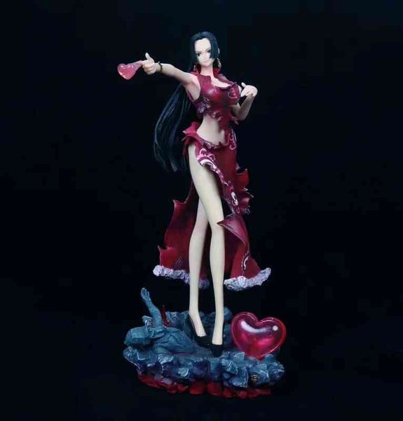 

japan anime one piece gk boa hancock pvc figure figurine 35cm model statue toy