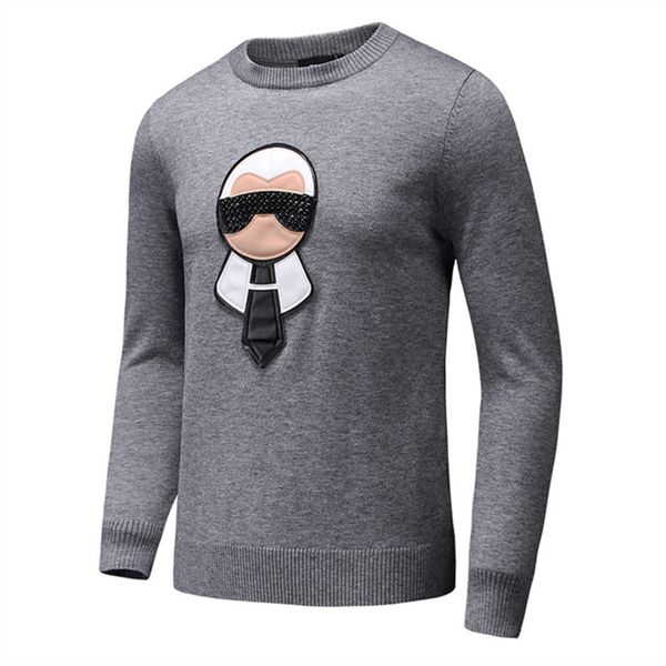 

paris famous designer sweater, men and women senior classic casual multicolor autumn and winter warm comfortable fashion retro pullover art, White;black