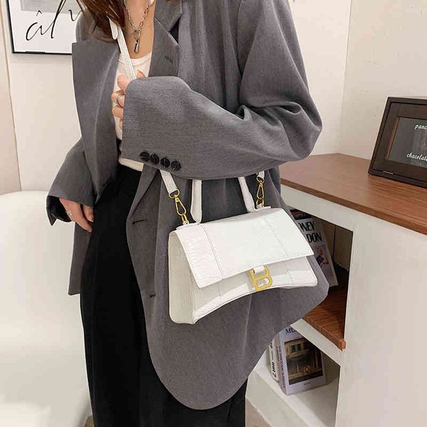 

handbags female hourglass crocodile pattern style stick small square texture fragrance hand-held one shoulder