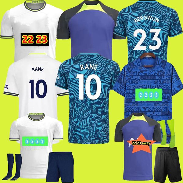 

22 23 sons bergwijn soccer jerseys 2022 2023 jersey football shirt third lucas hojbjerg loris romero reguilon bryan kulusevski bentancur tot, Black;yellow