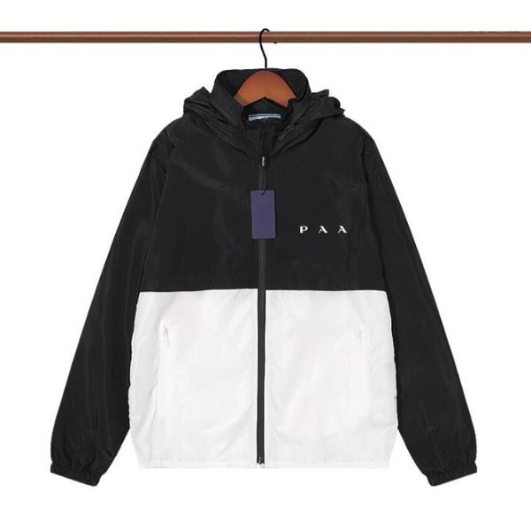 

jacket designer men's 2022 men's new jackets high-end triangle paste decoration women's sai dress hat luxury large size wegx, Black;brown