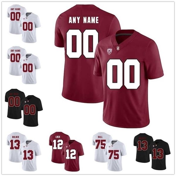

sj98 custom stanford cardinal football christian mccaffrey andrew luck john elway bryce love college stitched jersey, Black