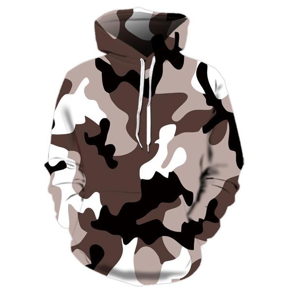 

men's hoodies sweatshirts camo hoodie mens streetwear blue camo 3d hoodies anime print sweatshirt hooded vintage men clothing pullover, Black