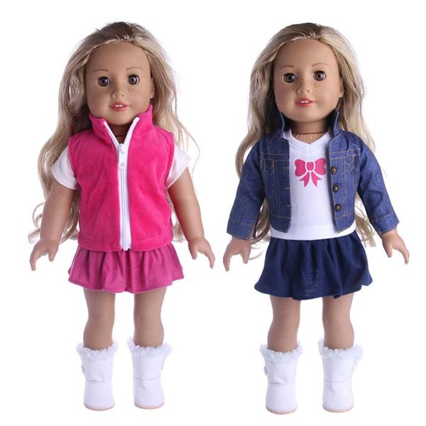 

new clothes dress outfits pajamas for 18 inch american girl doll cowboy suit our generation accessories whole2434