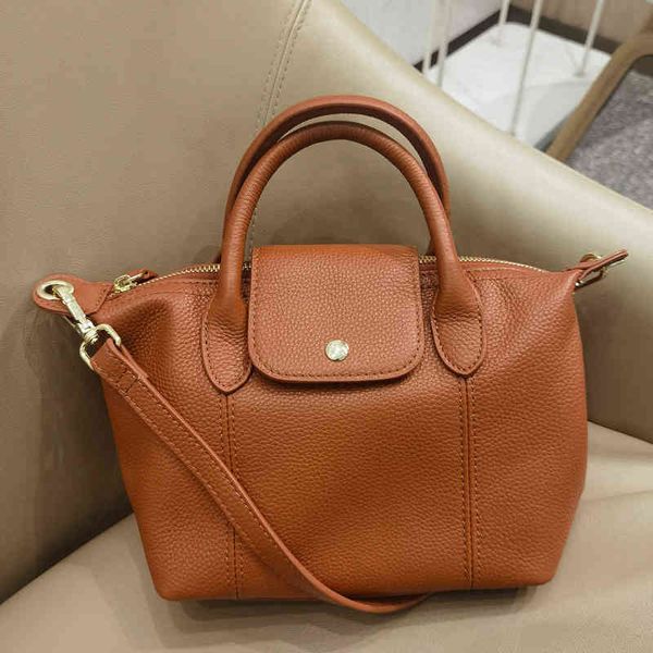 

leather bag, soft leather shoulder bag, retro messenger bag, simple casual small bage 220511