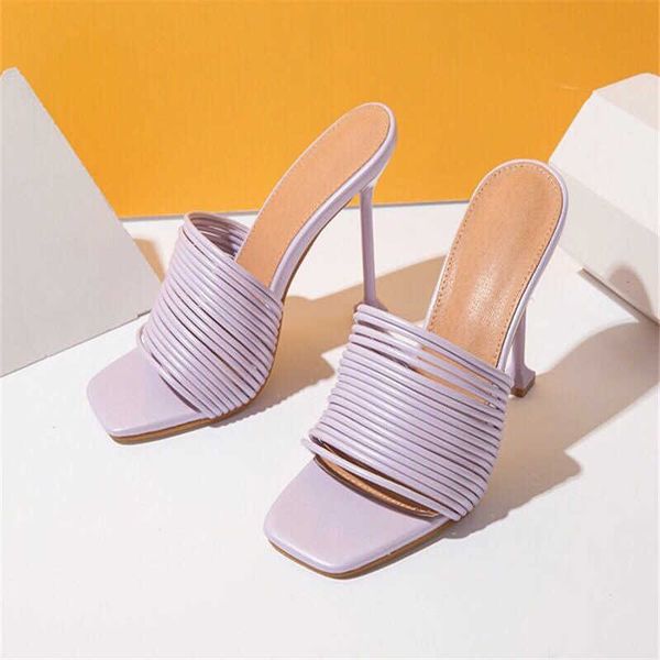 

classic luxury ladies summer sandals square head one line summer shoes fairy style open toe thin wear party high heels, Black
