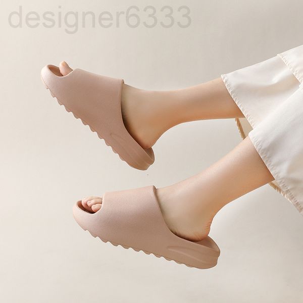 

slippers designer lovers' home slippers women's indoor coconut shoes thick bottom deodorant anti-skid bathroom bath cool summer 68, Black