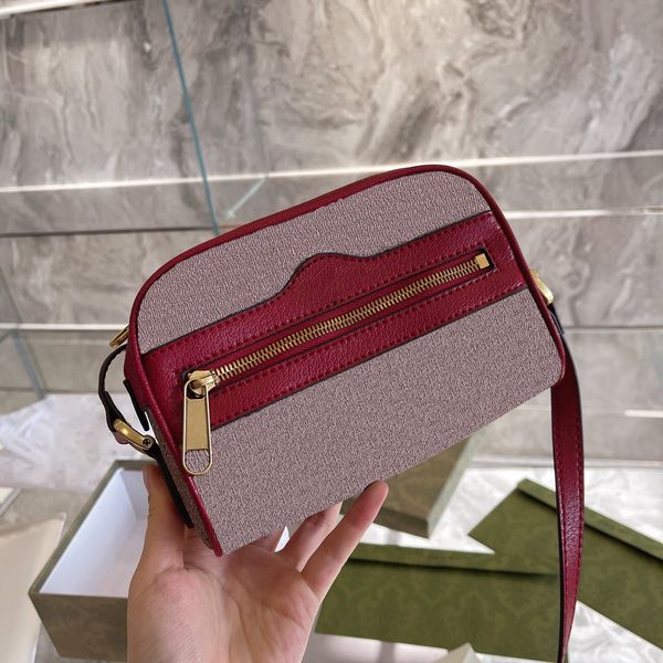 

wallets 2022 new luxury designers lady handbag fashion shoulder diagonal bag multifunction mobile phone tote lattice cover coin clutch bags, Red;black