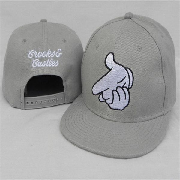 

crooks & castles bullet snapback crks gun n38 caps & hats snapbacks snap back hat men women baseball cap244o, Blue;gray