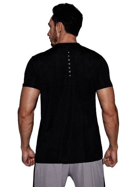 

men letter graphic sports tee s0yx#, White;black