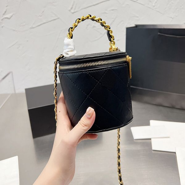 

designer bag crossbody bags handbag women mini chain bag ladies cylindrical all-match fashion clutch solid color totes wallet handbags