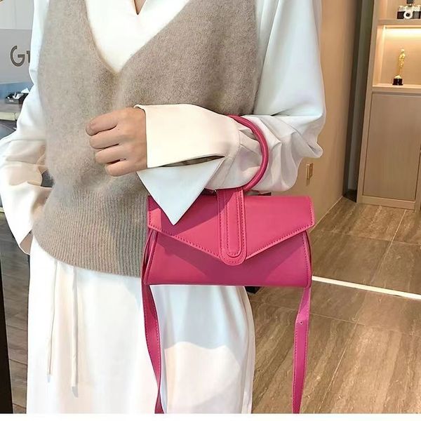 

candy colored women's bag ring portable envelope simple and versatile diagonal bag