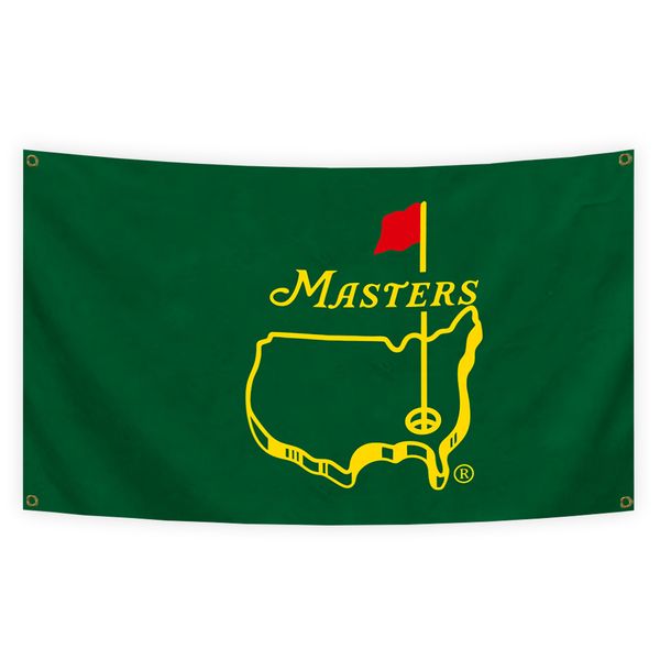 

masters flag 3x5 ft 100% polyester vivid color uv resistance fading flag banner with brass grommets for indoor outdoor decoration