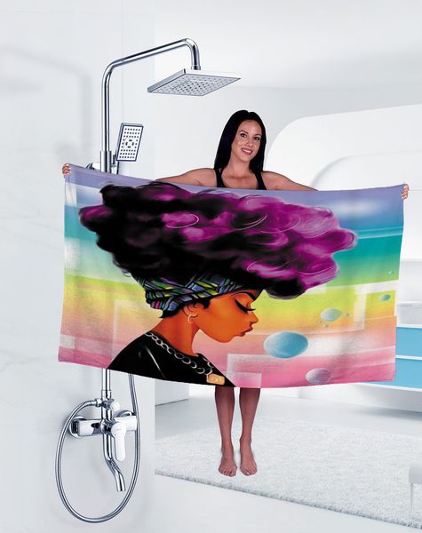 

cartoon girl card blanket 4 sizes multipurpose cashmere blanket air conditioning car travel bath towel soft winter fleec-10