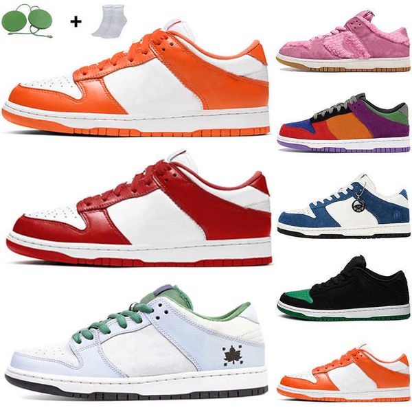 

fashion men sb dvnk outdoor running shoes university red syracuse skateboards unc low cut coastal chunky women casual sneakers size 36-45, Black