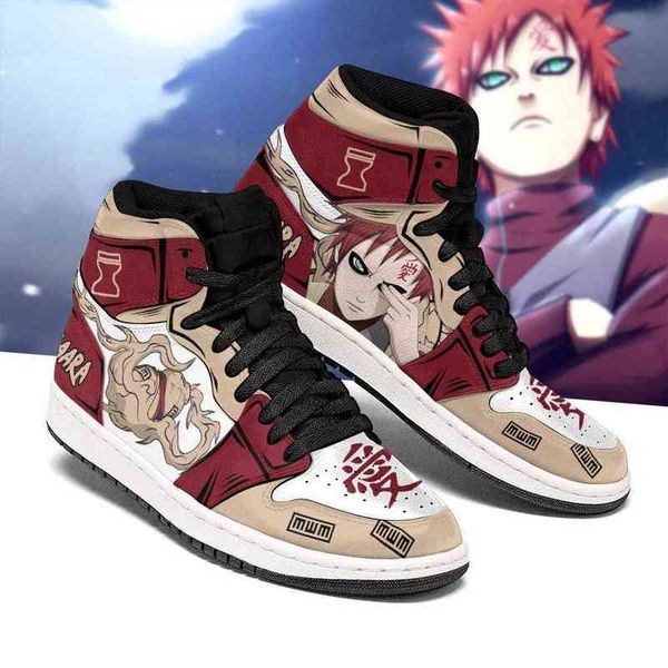 

gaara shoes sand skill costume anime sneakers, Black