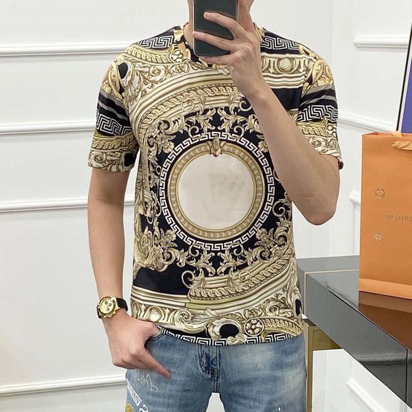 

the new ashion mens t shirt womens designer short sleeves cotton young students tees asian, White;black