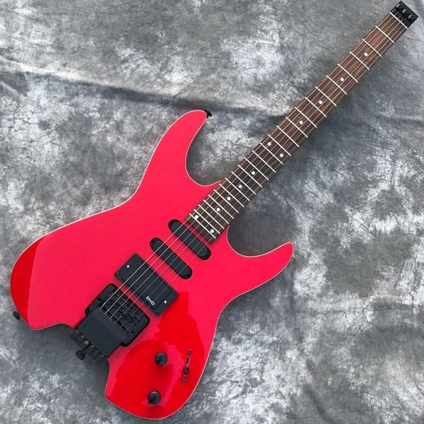 

factory customizationclassic double rocker metal rock headless electric guitar