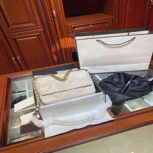 

luxury bags brand crocodile pattern rubber teeth double pull strap cover magnetic buckle layer plaid wrist single shoulder messenger bag ohl