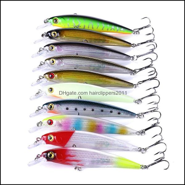 

baits lures fishing sports outdoors laser minnow lure 11cm 13.4g pesca hooks fish wobbler tackle crankbait artificial hard bait swimbait d
